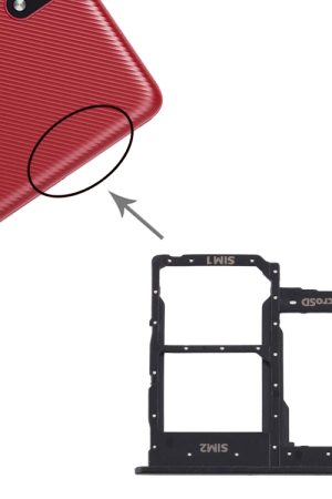 Per Samsung Galaxy A01 Core SM-A013 Vassoio scheda SIM + Vassoio scheda SIM + Vassoio scheda micro SD