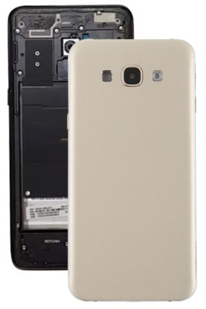 Cover posteriore per Galaxy A8 con tasti laterali e obiettivo della fotocamera