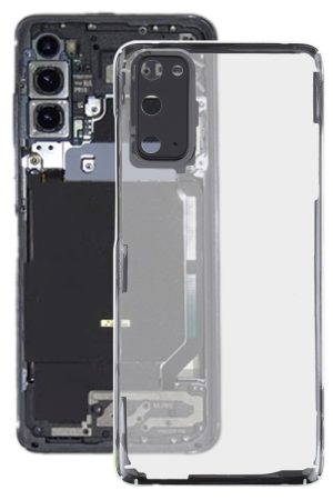 Per Samsung Galaxy S20 SM-G980 SM-G980F SM-G980F/DS Cover posteriore batteria in vetro trasparente