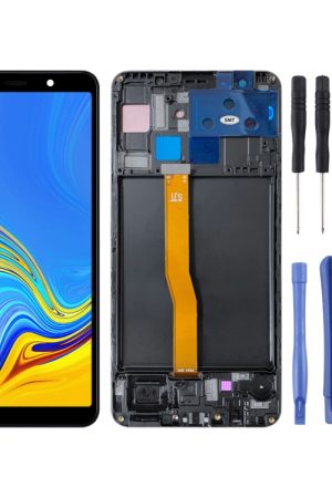 Schermo LCD originale per Samsung Galaxy A7 (2018) SM-A750 con digitalizzatore assemblaggio completo con cornice