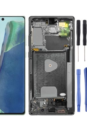 Schermo LCD originale e digitalizzatore assemblaggio completo con cornice per Samsung Galaxy Note20 4G SM-N980
