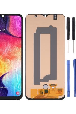 Schermo LCD OLED per Samsung Galaxy A50 SM-A505 Digitizer Assemblaggio completo