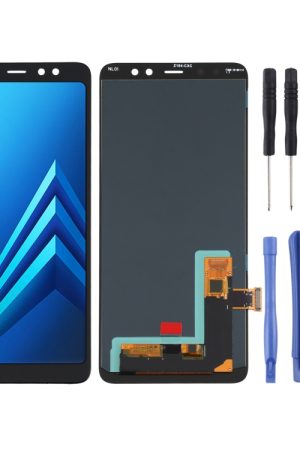 Schermo LCD OLED per Samsung Galaxy A8+ (2018) SM-A730 con assemblaggio completo di digitalizzatore