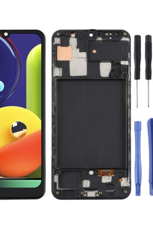 Schermo LCD TFT per Samsung Galaxy A50s Digitizer Assemblaggio completo con cornice