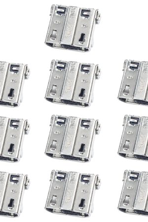 Connettore porta di ricarica da 10 pezzi per Galaxy S4 / E250S / E250K / E300S / E300L / S4 Zoom SM-C101