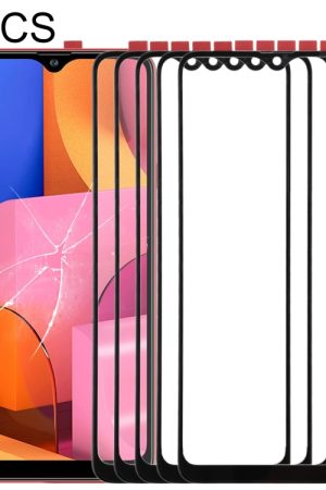 Per Samsung Galaxy A20s 10 pezzi Lente in vetro esterno per schermo anteriore