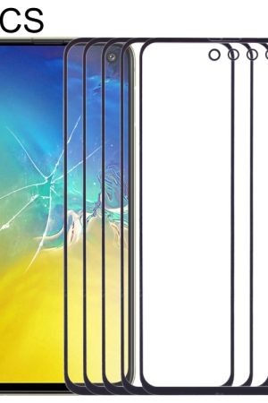 Per Samsung Galaxy S10e SM-G970F/DS, SM-G970U, SM-G970W 10 pezzi Lente in vetro esterna per schermo anteriore