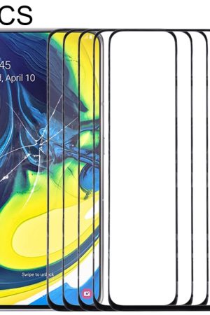Per Samsung Galaxy A90 / A80 10 pezzi Lente in vetro esterna per schermo anteriore