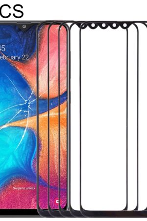 Per Samsung Galaxy A20 10 pezzi Lente in vetro esterno per schermo anteriore