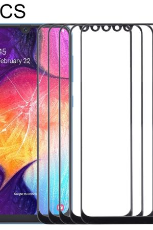 Per Samsung Galaxy A50 / A30 / M30 / A4S 10 pezzi Lente in vetro esterna per schermo anteriore