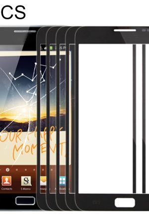 Per Samsung Galaxy Note N7000 / i9220 Lente in vetro esterna per schermo anteriore da 10 pezzi