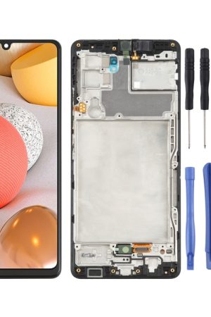 Schermo LCD originale e digitalizzatore assemblaggio completo con cornice per Samsung Galaxy A42 5G SM-A426