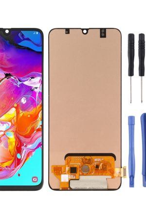 Schermo LCD OLED per Samsung Galaxy A70 SM-A705 con assemblaggio completo di digitalizzatore (6,7 pollici)