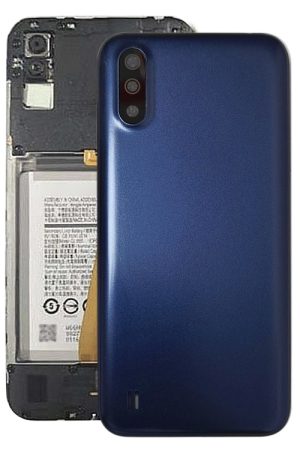 Per Samsung Galaxy A01 SM-015F Cover posteriore batteria con obiettivo fotocamera