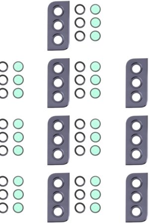 Per Samsung Galaxy S21 5G SM-G991 Copriobiettivo per fotocamera da 10 pezzi