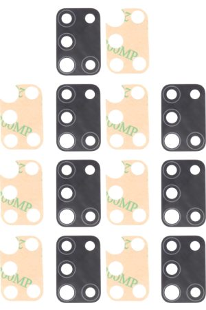 Per Samsung Galaxy A21s SM-A217 Obiettivo per fotocamera posteriore da 10 pezzi