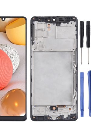 Schermo LCD TFT per Samsung Galaxy A42 5G SM-A426 Digitizer Assemblaggio completo con cornice che non supporta l'identificazione delle impronte digitali