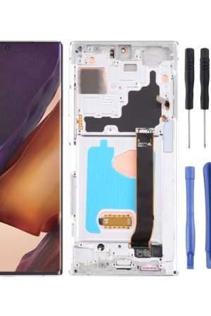 Schermo LCD e digitalizzatore assemblaggio completo con cornice per Samsung Galaxy Note20 Ultra SM-N986 versione 5G