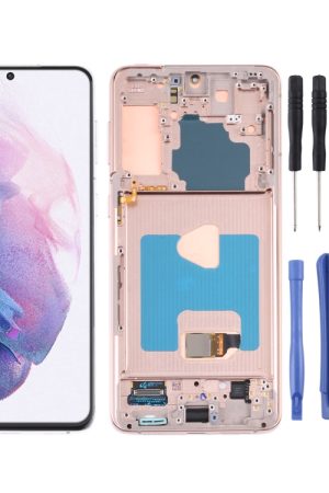 Schermo LCD e digitalizzatore assemblaggio completo con cornice per Samsung Galaxy S21+ (5G) SM-G996
