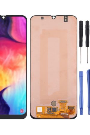 Schermo LCD Super AMOLED originale per Samsung Galaxy A50 SM-A505 con assemblaggio completo di digitalizzatore