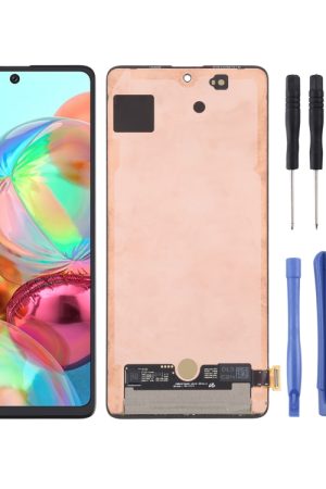 Schermo LCD Super AMOLED originale per Samsung Galaxy A71 4G SM-A715 con assemblaggio completo di digitalizzatore
