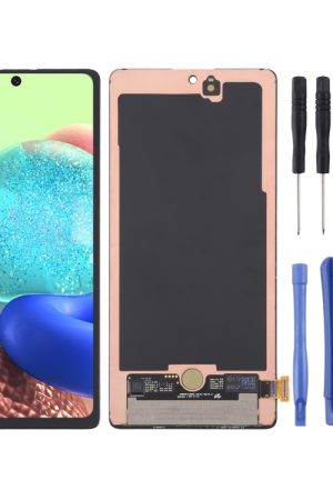 Schermo LCD originale Super AMOLED per Samsung Galaxy A71 5G / A Quantum SM-A716 con assemblaggio completo di digitalizzatore