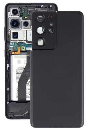 Per Samsung Galaxy S21 Ultra 5G Cover posteriore batteria con copriobiettivo fotocamera