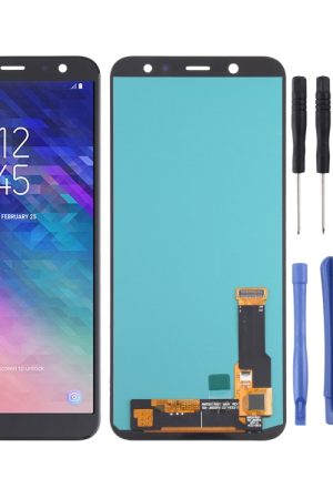 Schermo LCD OLED per Samsung Galaxy A6 (2018) SM-A600 con assemblaggio completo di digitalizzatore
