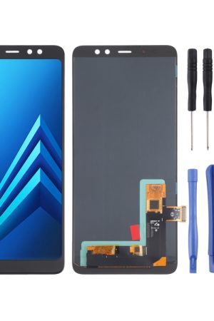 Schermo LCD OLED per Samsung Galaxy A8+ (2018) SM-A730 con digitalizzatore assemblaggio completo
