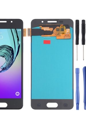 Schermo LCD OLED per Samsung Galaxy A3 (2016) SM-A310 con digitalizzatore assemblaggio completo (nero)