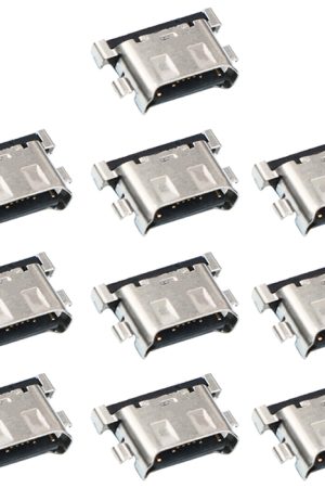 Per Galaxy A60 A605F Connettore porta di ricarica da 10 pezzi