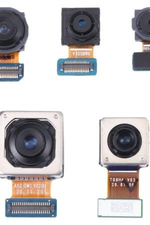 Per Samsung Galaxy A72 SM-A725 Set Fotocamera Originale (Teleobiettivo + Macro + Grandangolo + Fotocamera Principale + Fotocamera Frontale)