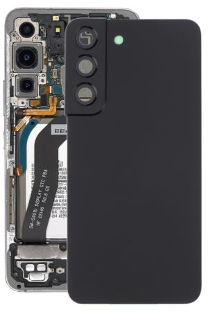 Per Samsung Galaxy S22 5G SM-S901B Cover posteriore batteria con copriobiettivo fotocamera