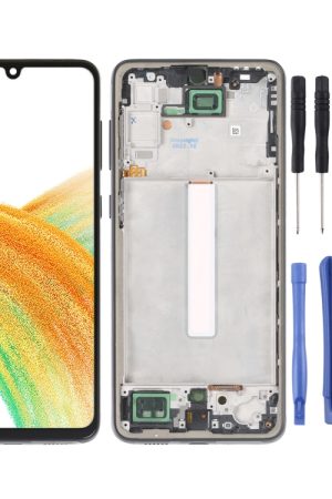 Schermo LCD incell per Samsung Galaxy A33 5G SM-A336 digitalizzatore assemblaggio completo con cornice, non supporta l'identificazione delle impronte digitali