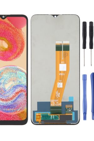 Schermo LCD originale PLS per Samsung Galaxy A04E SM-A042 con assemblaggio completo di digitalizzatore