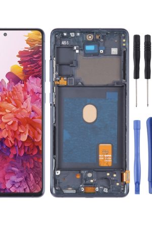 incell Schermo LCD per Samsung Galaxy S20 FE SM-G780 Digitizer Assemblaggio completo con cornice, non supporta l'identificazione delle impronte digitali