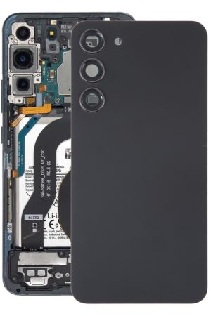 Per Samsung Galaxy S23 + SM-S916B Cover posteriore batteria in vetro OEM con copriobiettivo fotocamera