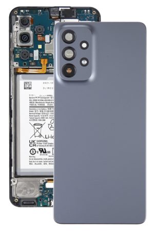 Per Samsung Galaxy A73 5G SM-A736B Cover posteriore batteria originale con copriobiettivo fotocamera