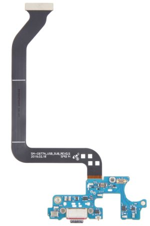 Per Samsung Galaxy S10 5G SM-G977N KR Edition Cavo flessibile per porta di ricarica originale