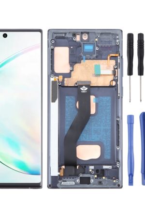 Per Samsung Galaxy Note10+ SM-N975F Materiale TFT LCD Screen Digitizer assemblaggio completo con cornice, non supporta l'identificazione delle impronte digitali