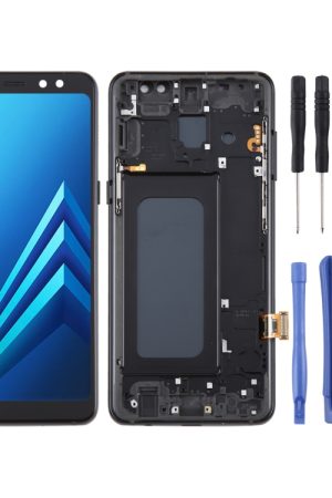 Per Samsung Galaxy A8 2018 / A5 2018 SM-A530 Digitalizzatore schermo LCD originale assemblaggio completo con cornice