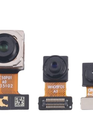 Per Samsung Galaxy A05 SM-A055F Set fotocamera originale (grandangolare + posteriore + anteriore)
