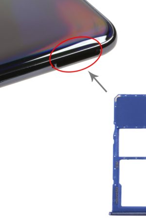 Per Galaxy A70 Vassoio scheda SIM + vassoio scheda Micro SD