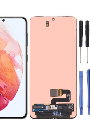 Schermo LCD originale Super AMOLED per Samsung Galaxy S21 5G con digitalizzatore assemblaggio completo