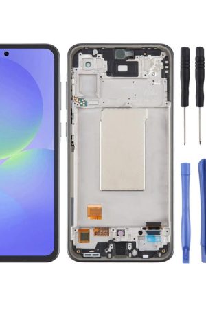 For Samsung Galaxy A36 SM-A366B 6.67 inch OLED LCD Screen Digitizer Full Assembly with Frame