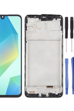 Per Samsung Galaxy A16 4G SM-A165F 6,66 pollici OLED LCD Screen Digitizer Assembly completo con cornice