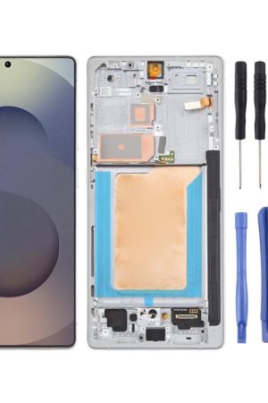 For Samsung Galaxy S25 Ultra SM-S938B 6.78 inch OLED LCD Screen Digitizer Full Assembly with Frame