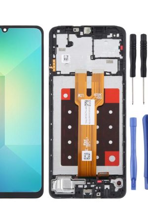 Per Samsung Galaxy A06 5G Schermo LCD digitalizzatore assemblaggio completo con cornice