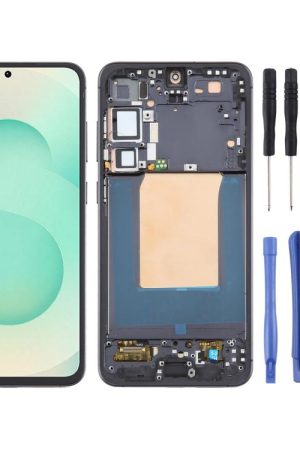 For Samsung Galaxy S25+ SM-S936B OLED LCD Screen Digitizer Full Assembly with Frame