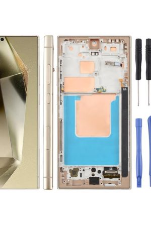 For Samsung Galaxy S24 Ultra SM-S928B 6.72 inch TFT LCD Screen Digitizer Full Assembly with Frame, Not Supporting Fingerprint Identification